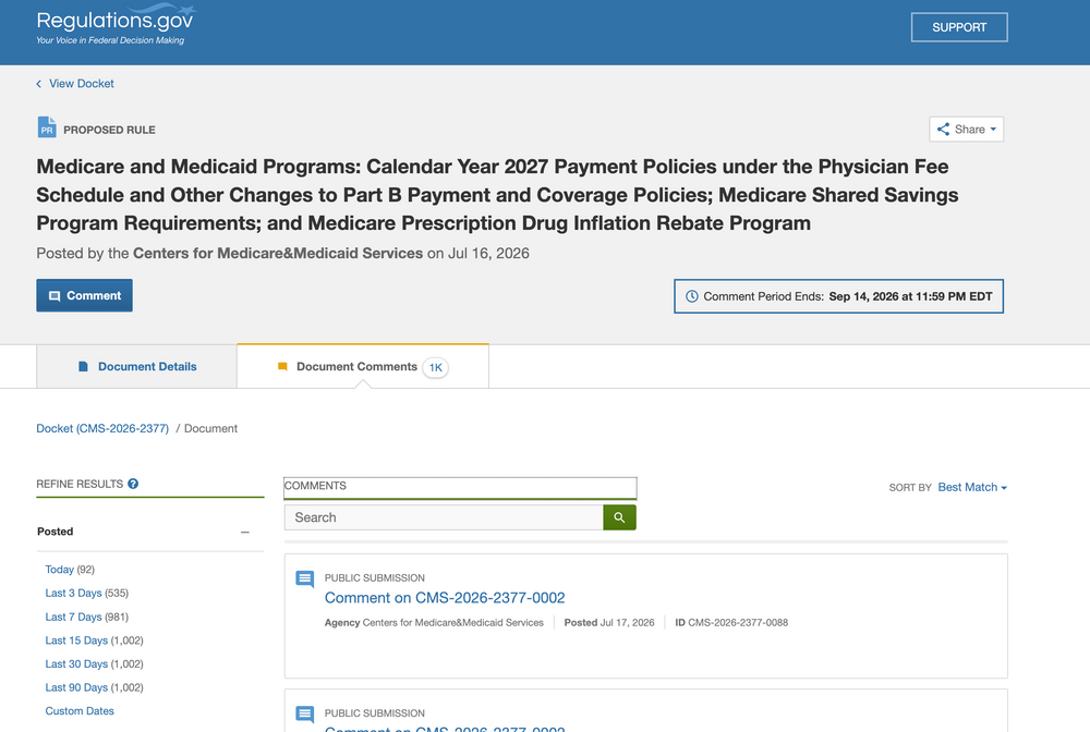 Join the Growing Number of Providers Calling on CMS to Reconsider the Proposed Changes